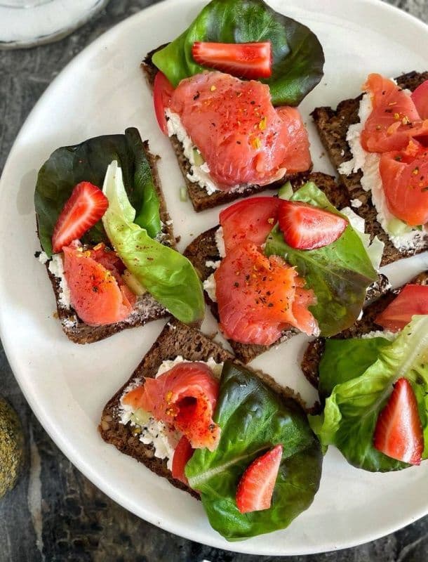 Лосось и клубника: вкус лета