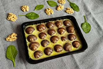 Улитка Мюллер в ореховом соусе по-лимузински