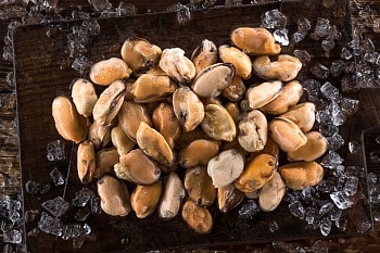 Мидии очищенные, 100-200