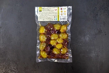 Ассорти из оливок Халкидики, Каламата с косточкой в оливковом масле с перцем буково				