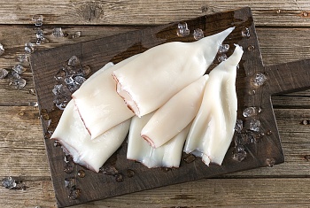 Кальмар командорский, очищенное филе, 1000