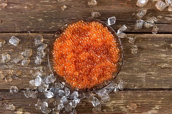 Икра кеты солёная, Морской Меридиан, 200