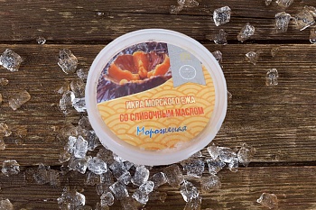 Икра ежа морского со сливочным маслом