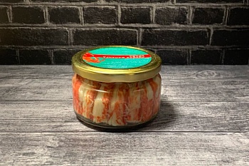 Краб стригун опилио, 1-я фаланга, мясо в солевой заливке