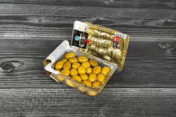 Оливки зелёные коктейльные 2XL, с косточкой