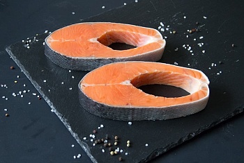 Кижуч, стейки