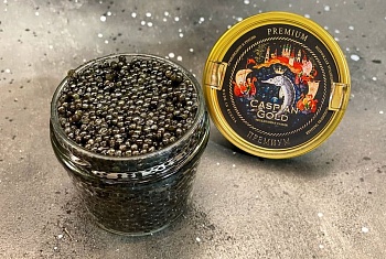 Чёрная икра Золото Каспия, премиум, 100
