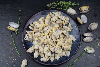 Ракушки вонголе очищенные