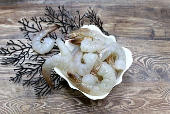 Креветка Королевская, ваннамей, очищенная, с хвостом, 41/50